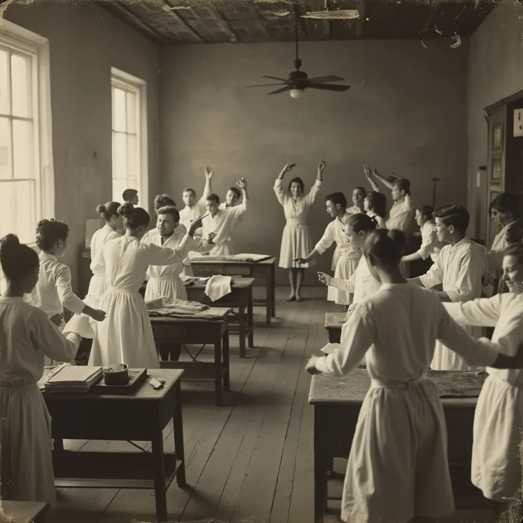Historie školy masáže s prvními studenty
