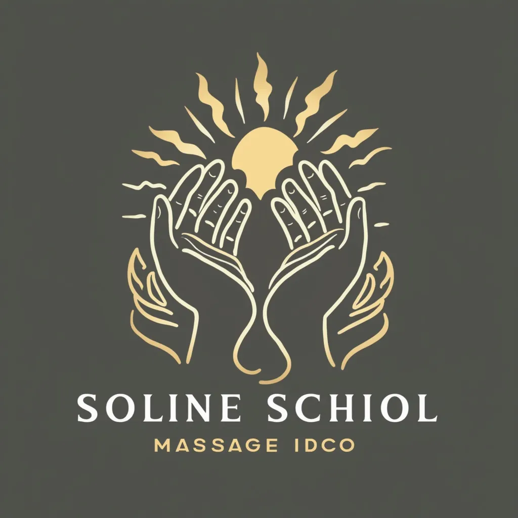 Logo školy masáže